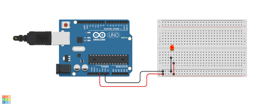 Projeto Arduino e LED queimado